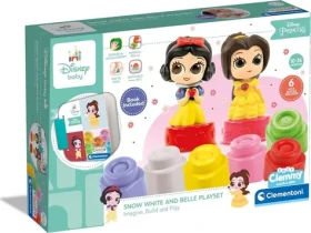 Clementoni Soft Clemmy Hracia sada s knižkou Disney princeznej
