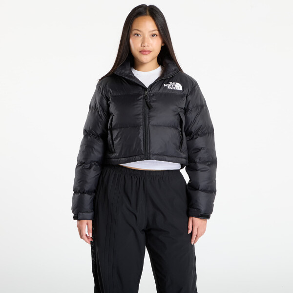 Bunda The North Face W Nuptse Short Jacket TNF Black/ TNF Black L