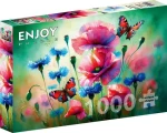 ENJOY Puzzle Motýlia záhrada