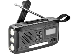 Sandberg Survivor DAB Radio All-in-1 4500 čierna / FM + DAB / Powerbanka 4500mAh / Bluetooth reproduktor (421-17)