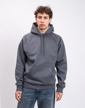 Carhartt WIP Hooded Chase Sweat Styx/Gold S