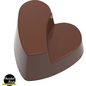 Forma na pralinky zámkové srdce 29x29x18mm - CHOCOLATE WORLD - CHOCOLATE WORLD
