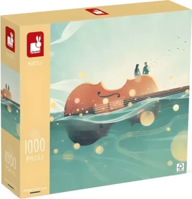 JANOD Puzzle Plávajúce husle