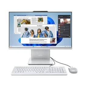 Lenovo IdeaCentre AIO 3 24 Cloud Grey / All-in-one počítač / 23.8" FHD 100Hz 99% sRGB / Intel Core i7-13620H / 16GB DDR5 (F0HN00SKPB)