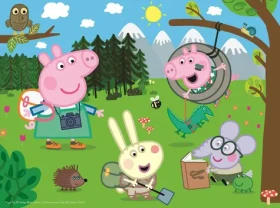 Trefl - Puzzle - Prasiatko Peppa v prírode