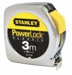 STANLEY 0-33-238 Zvinovací meter Powerlock - plast 3m