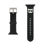 Karl Lagerfeld Choupette Head Remienok pre Apple Watch 42 amp; 44mm čierna (3666339031671)