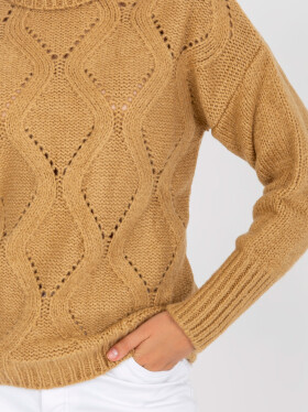 Dámsky sveter LC SW 3019 camel - FPrice UNI