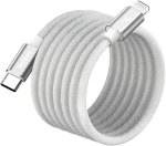 YENKEE YCU MAGNETIC 01 biela / Kábel USB-C/Lightning / MFi / 1,5 m / 480 Mb/s (37000585)