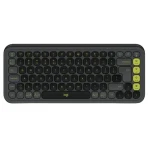 Logitech POP Icon Keys grafitová / Bezdrôtová klávesnica / Bluetooth / US layout / membránová (920-013071)
