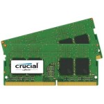 CRUCIAL 16GB (2x8GB) 2400MHz / DDR4 / SO-DIMM / PC4-19200 / CL17 / 1.2V / Single Ranked x8 (CT2K8G4SFS824A)