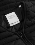 Knowledge Cotton GO ANYWEAR™ quilted padded zip vest 1300 Black Jet XL