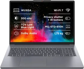 Lenovo IdeaPad Slim 3 16ARP10 sivá / 16" WUXGA / AMD RYZEN 5 7535HS / 16GB / 512GB SSD / AMD Radeon / W11H (83K80053CK)