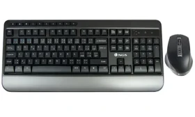 NGS SPELL KIT čierna / klávesnica + myš / CZ+SK layout / USB-C (SPELLKIT)