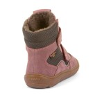 Dievčenské zimné barefoot topánky TEX WINTER Gray/Pink Froddo G3160247-13 - 37