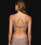 Dámska podprsenka Body Make-Up Illusion WP EX - BROWN - svetlohnedá 00ZE - TRIUMPH BROWN 70E