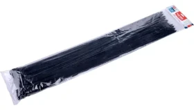 Extol- Premium Sťahovacie pásky na káble 900x12, 4mm čierne / 50 ks / nylon PA66 / UV odolné / -40 až 85 ° C (EX8856180)