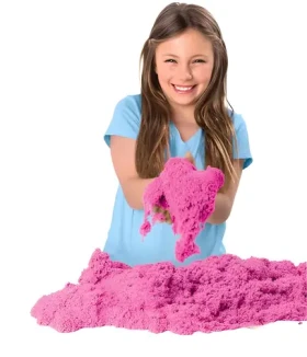 Spin Master Kinetic Sand Color Bag ružová