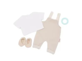 LullaBaby Nohavice pre bábiku s tričkom a doplnkami