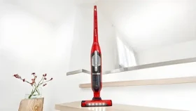 BOSCH BBH3ZOO28 Flexxo Gen2 ProAnimal červená / Aku tyčový vysávač / 25,2 V / 0,4 l / 55 min prevádzky (BBH3ZOO28)