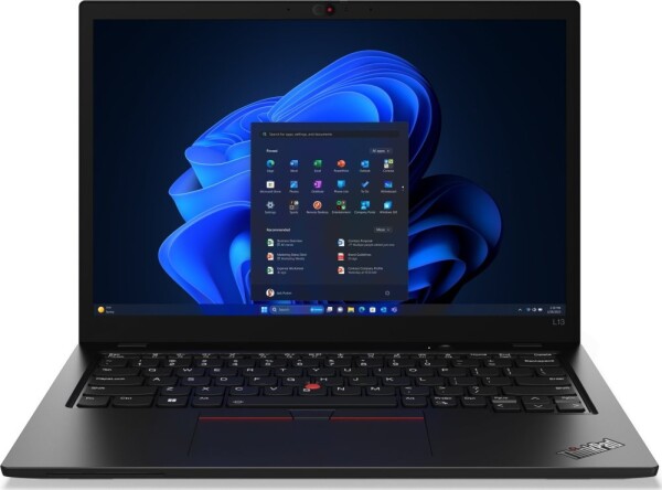 Lenovo Lenovo ThinkPad L13 Intel Core Ultra 5 125U Notebook 33,8 cm (13.3") WSXGA 16 GB LPDDR5-SDRAM 512 GB SSD Wi-Fi 6E (802.11ax) Windows 11 Pro Čierny