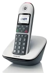Motorola CD5001 biela / DECT telefón / veľké tlačidlá / kompatibilné so slúchadlami (G31000X08W1AWE(ES))