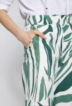 Monnari Nohavice so vzorom Dámske nohavice Multi Green 44