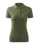 Pique Polo Free dámske polo tričko khaki XL