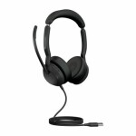 JABRA Evolve2 50 čierna / Slúchadlá / mikrofón / ANC / USB / Bluetooth (25089-989-999)