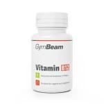 Vitamín B12 (kobalamín) - GymBeam (bez príchuti, 90 tab.) (29691-1-90-tab)