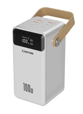 Canyon CNS-CPB610W biela / Powerbanka / 60000mAh / PD 100W / 3x USB-A / 4X USB-C (CNS-CPB610W)