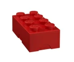 Lego box na desiatu 100 x 200 x 75 mm - červená (6040231730)