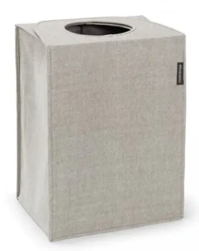 Brabantia Kôš na bielizeň 55L skladacia šedá / 54 x 29.5 x 40.5 cm (12 03 67)