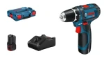 BOSCH 0601868109 GSR 12V-15 / Aku Vŕtací skrutkovač / 12V / 2x2.0Ah / 10 mm skľučovadlo / 1300 ot-min / 30 Nm / L-BOXX (0601868109)