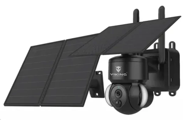Viking HDs02 4G vonkajšia solárna IP kamera čierna / 2MP / 1920x1080 / slot na microSD kartu / IP66 (VHDS02B)