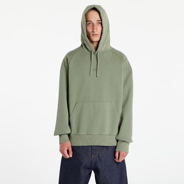 Bunda Reebok Uniform Bi-Material Hooded Forest Green S