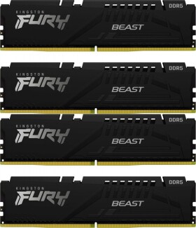 Kingston Fury Beast, DDR5, 64 GB, 5200MHz, CL40 (KF552C40BBK4-64)