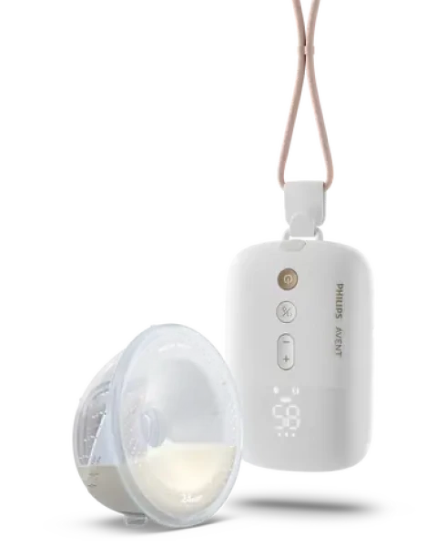 Philips AVENT Premium PLUS SCF531/11 biela / Odsávačka materského mlieka / Hands-Free / USB-C dobíjanie (SCF531/11)