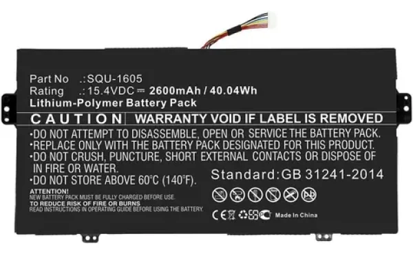 CoreParts čierna / Batéria pre notebook / Acer Swift SF713-51 (MBXAC-BA0097)