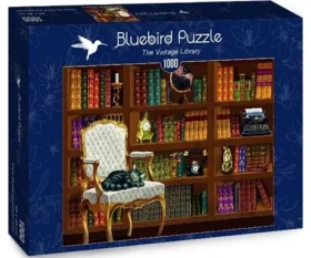 BlueBird Puzzle Vintage knižnica