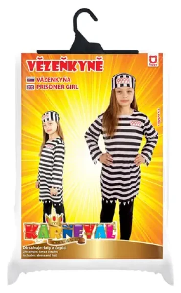 Rappa Detský kostým väzenkyne (S)