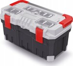 Kistenberg TITAN PLUS Plastový kufor na náradie, 55,4x28,6x27,6cm, šedá KTIPA5530-4C