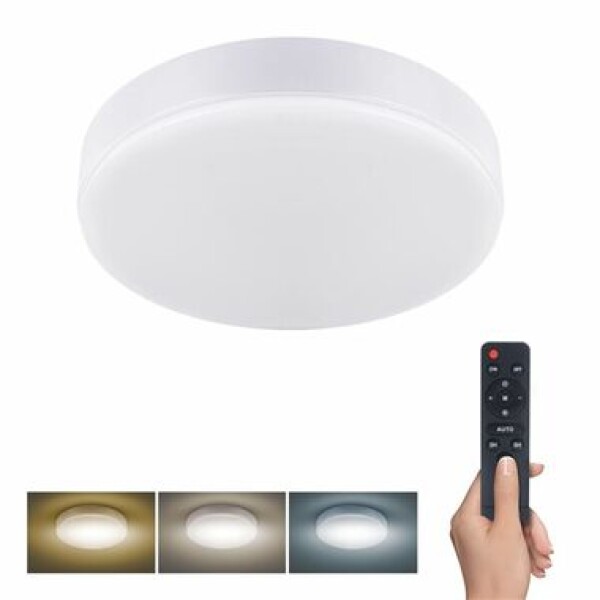 Solight WO798 LED osvetlenie s diaľkovým ovládačom biela / 36W / 2160lm / 30cm / zmena chromatickosti / stmievateľné (8592718032852)