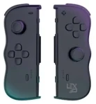 Lexip Twin Pad čierna / Herný ovládač / Bezdrôtový / Bluetooth 4.0 / Výdrž batérie 8 h (JVASWI00106)