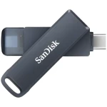 SanDisk iXpand Phone Drive 256 GB Metallic Sky / Flash Disk / USB-C (SDIXD0N-256G-GN6NE)