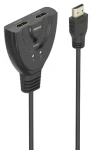 HAMA HDMI prepínač 2x1 / HDMI prepínač / 4K 60Hz / manuálna