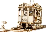 Wooden City 3D Drevené puzzle Električka s koľajami