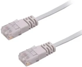 MicroConnect CAT6 U/UTP FLAT 7m šedá / PVC (V-UTP607-FLAT)