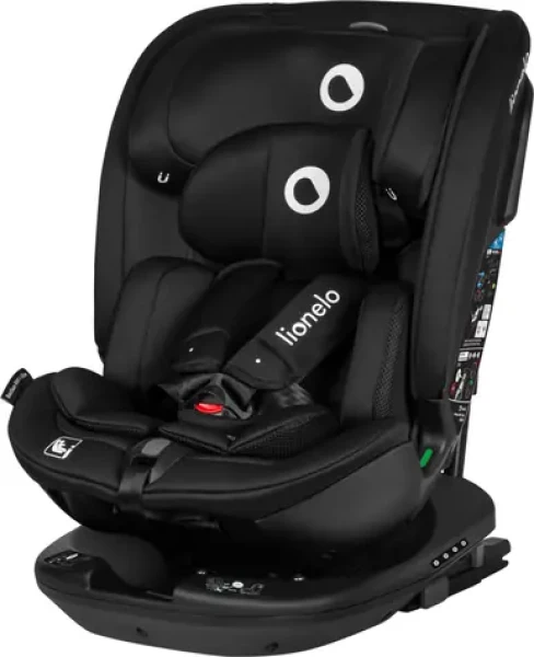 Lionelo Autosedačka Bastiaan RWF i-Size 40-150 cm, Black Carbon (LO-BASTIAAN RWF I-SIZE BLACK CARBON)