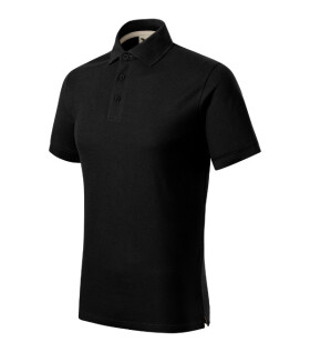 Pánske polo tričko Prime (GOTS) čierne 2XL